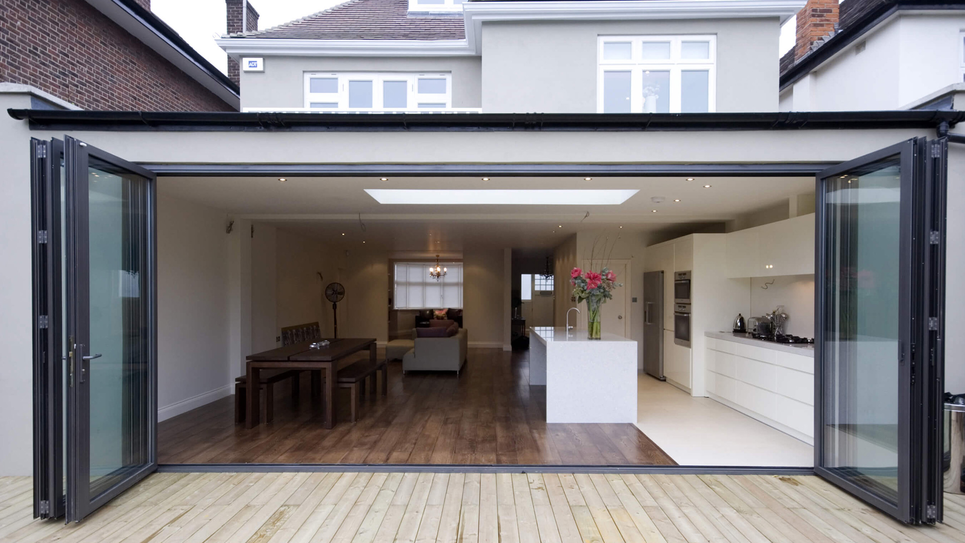 Extension with Smart Home Features: Incorporate technology for convenience.